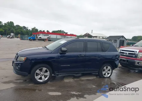 2014 Jeep Compass Sport from USA, damaged, VIN 1C4NJDBB4ED652649